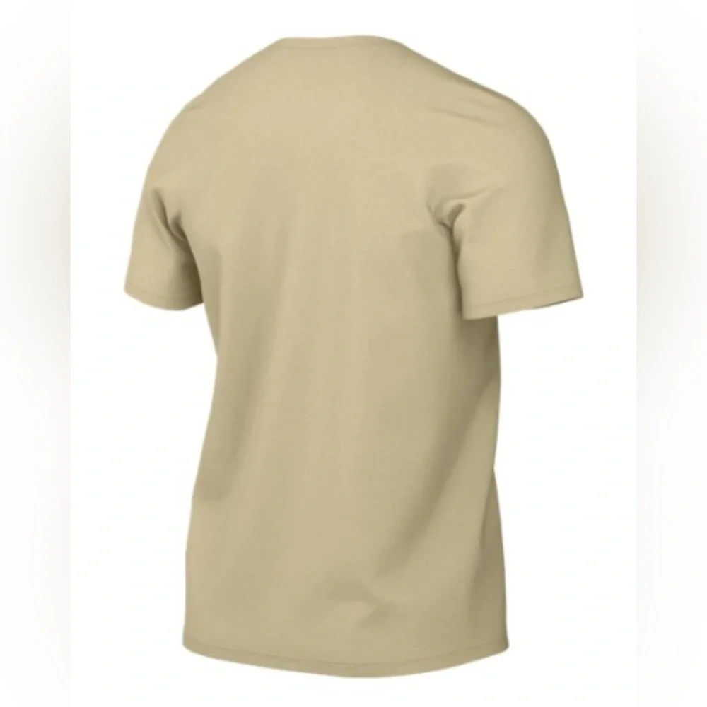 NIKE TEAM LEGEND SHORT SLEEVE CREW (STANDARD FIT) TEAM GOLD/COOL GREY NWT